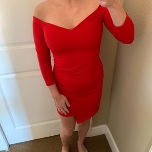 Lulu's Red Mini Dress Size XS